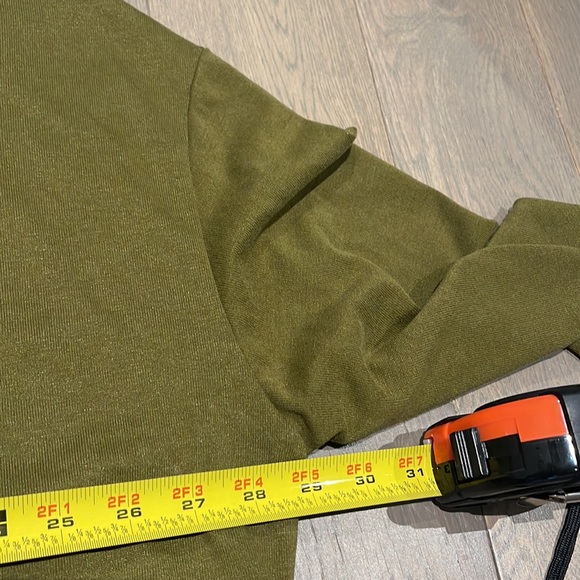 All Saints Ladies Size L Green Polyester Mix Long Sleeve Top - Picture 7 of 8